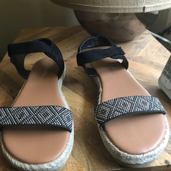 Shoes - Black espadrilles